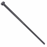 Metric Ejector Pins Flat Type - Flat Type FW,DIN 1530  500°-550° C, Material 1.2344 (H-13), Nitrided